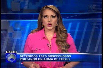 Detenidos tres sospechosos portando un arma de fuego