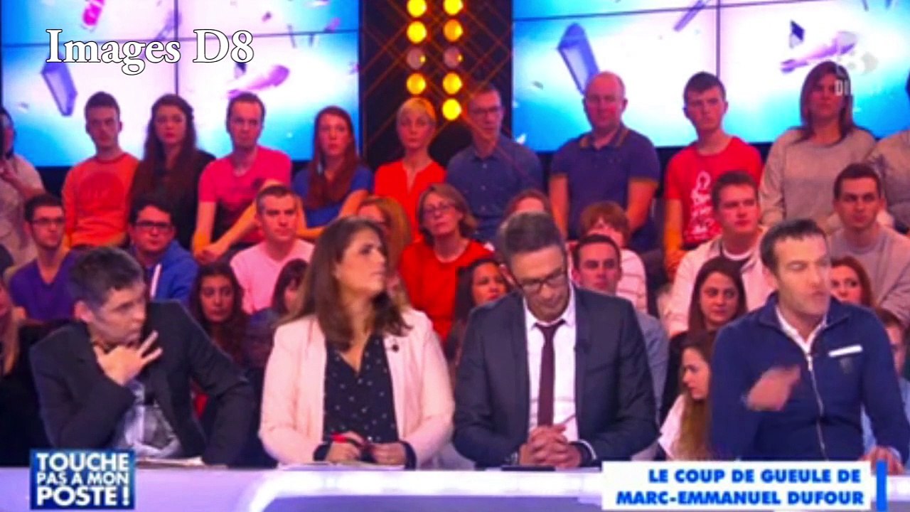 Marc-Emmanuel Dufour, ému, se défend à TPMP : "Si j'étais un enfoiré, je pourrais me foutre une balle".