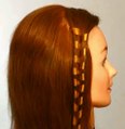 Easy and Quick Hairstyle Using Ribbon