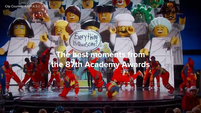 Watch the best moments from the 87th Academy Awards