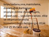 ambarlı  boya badana ustası   0534  512 25 95