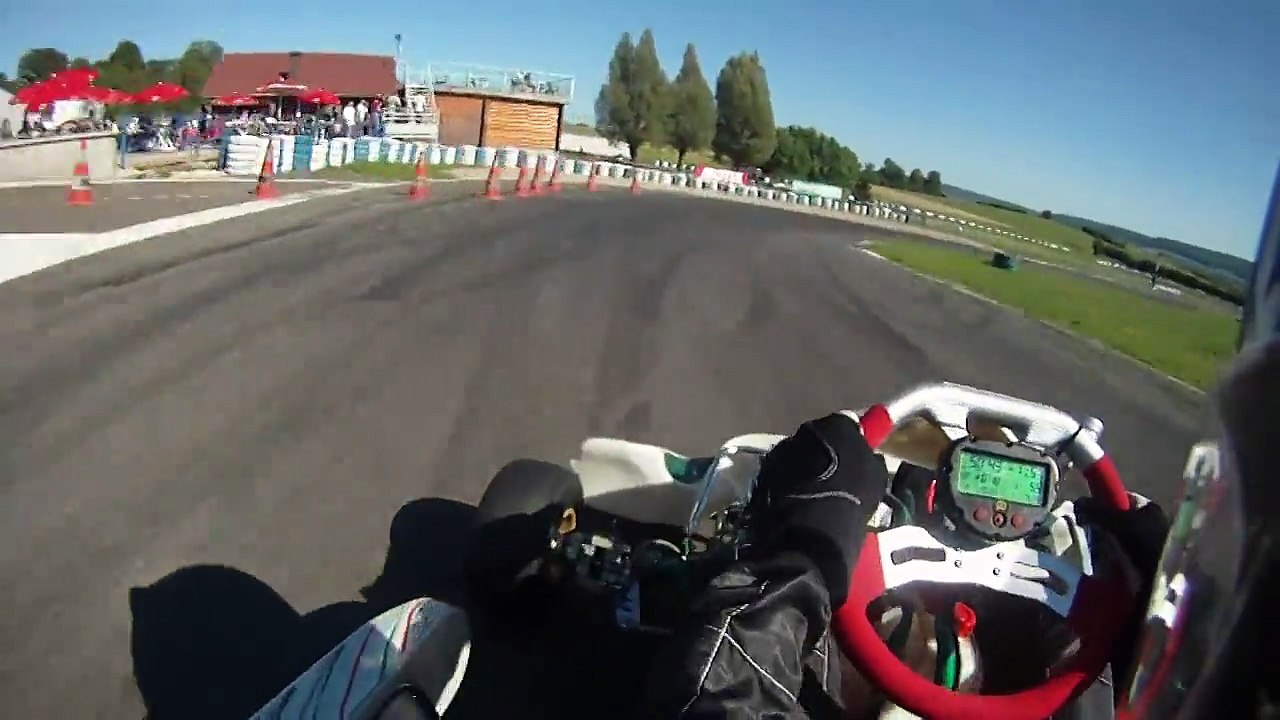 Karting TonyKart Rotax Max à Pusey le 07-08-2010_Run-4 (720p 60fps)