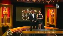 Óscar 2015: Peluchín y Gigi Mitre fueron criticados en Twitter