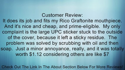 American Plating Tenor Sax Mouthpiece Cap Review