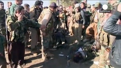 Kurdische Kämpfer drängen IS-Miliz zurück