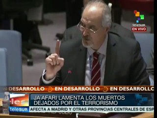 Pide Siria ante ONU lucha contra el terrorismo apegada a derecho