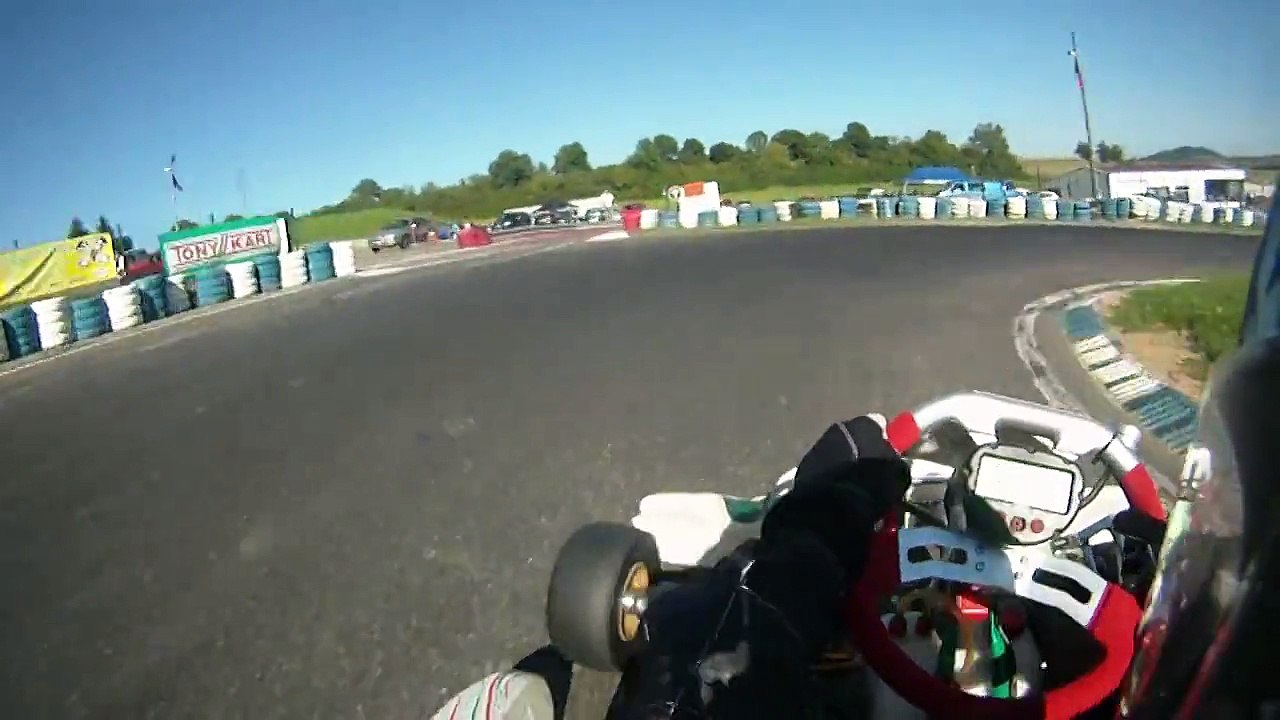 Karting TonyKart Rotax Max à Pusey le 07-08-2010_Run-5 (720p 60fps)