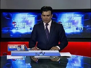 AFZAL RAO(Debate@10 with Khalid Magsi on Balochistan