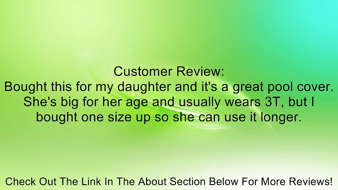 Carter's Girls' Terry Swim Cover Up Review