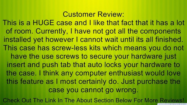 Rosewill Gaming ATX Full Tower Computer Case Cases THOR V2 Black Review