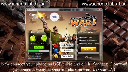 This Means War Générateur Ressources 2015 | Red Mercury, fournitures, cellules de puissance outil Hack! Français