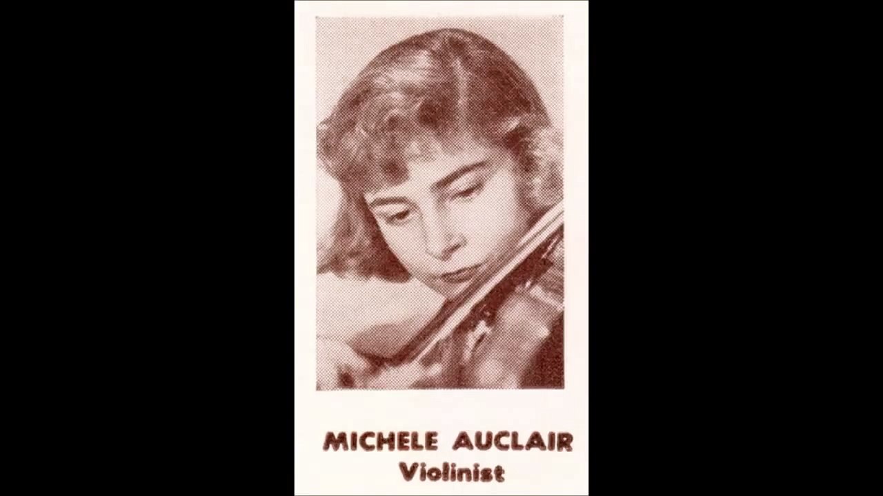 SCHUMANN●TCHAIKOVSKY Violin Concerto @ rehearsal | M.Auclair, BSO, C.Munch | 1951 *remaster* [HQ]