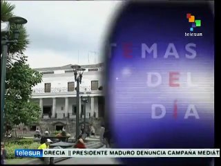 Ecuador: evalúa Correa reducir salarios a directivos de sector público