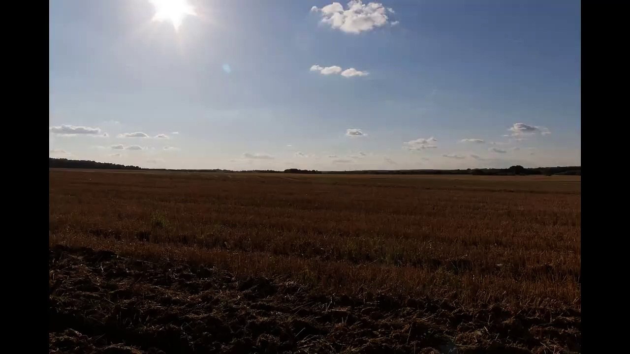 coucher de soleil en timelapse