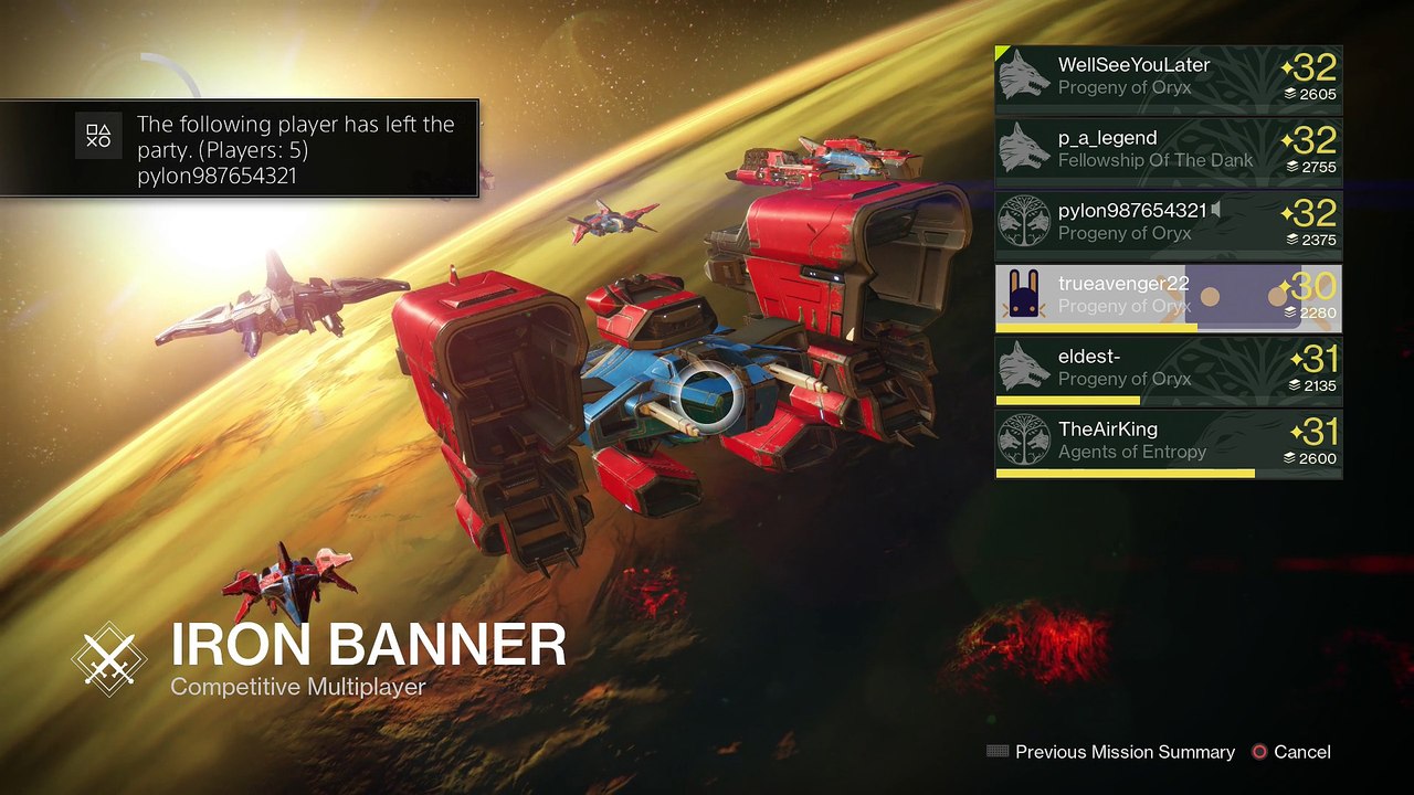 Destiny PS4 [Suros Regime] Competitive Part 704 - Iron Banner (Firebase Delphi, Mars) [With Commentary]