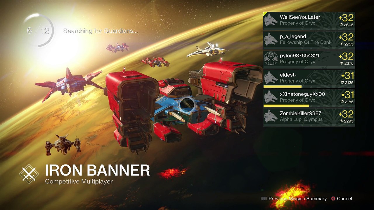 Destiny PS4 [Suros Regime] Competitive Part 707 - Iron Banner (Rusted Lands, Earth) [With Commentary]