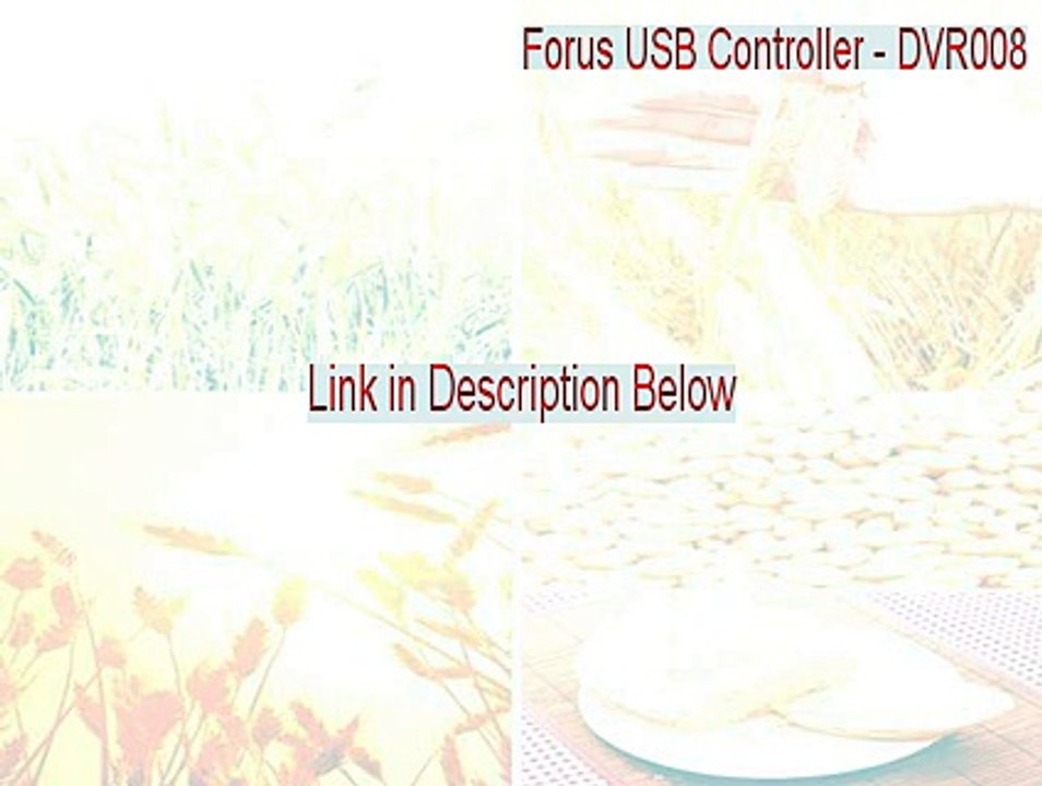 Forus USB Controller - DVR008 Cracked (Instant Download)