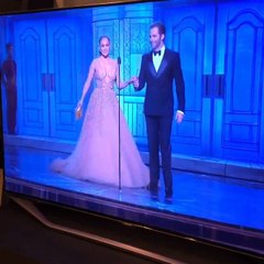 Aquí pues....viendo los Oscars....con Christian Meier