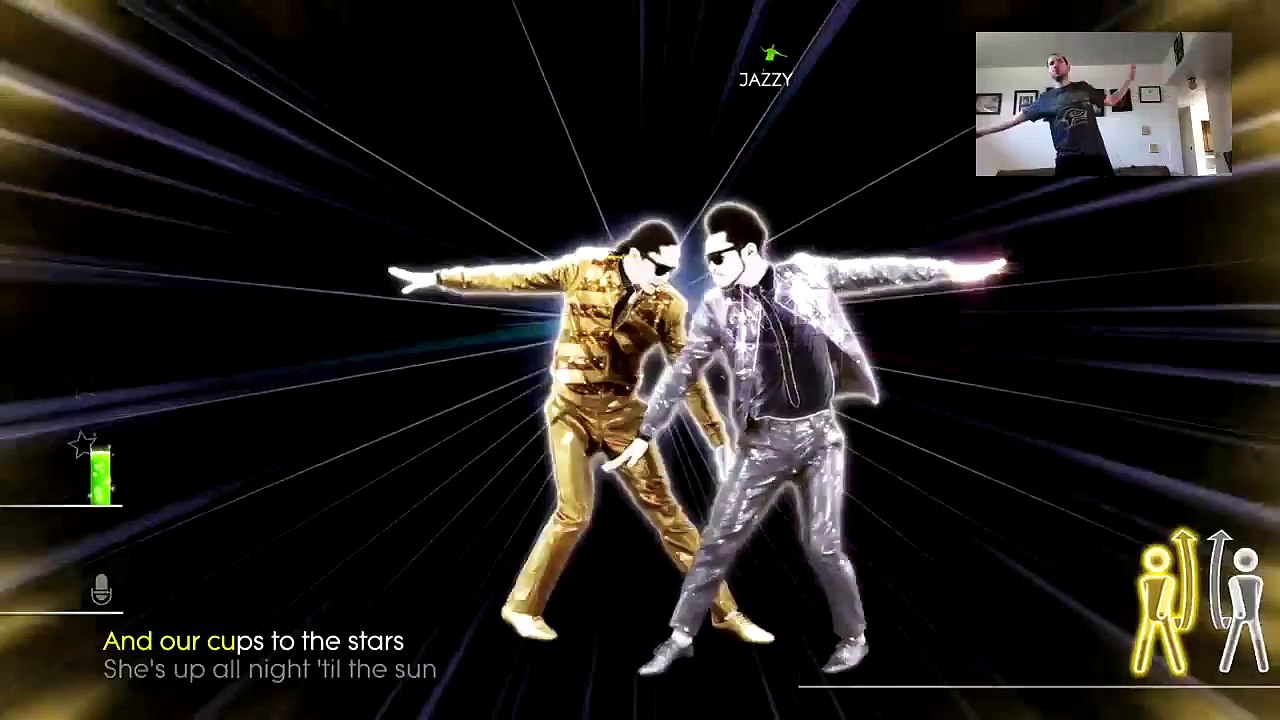 Get Lucky music by Daft Punk Ft. Pharrell Williams Just Dance 2014 gameplay xbox one w/ lyrics video