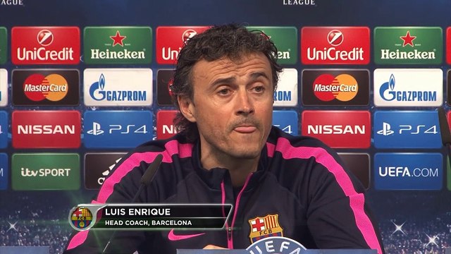 Barca not favourites against City - Luis Enrique