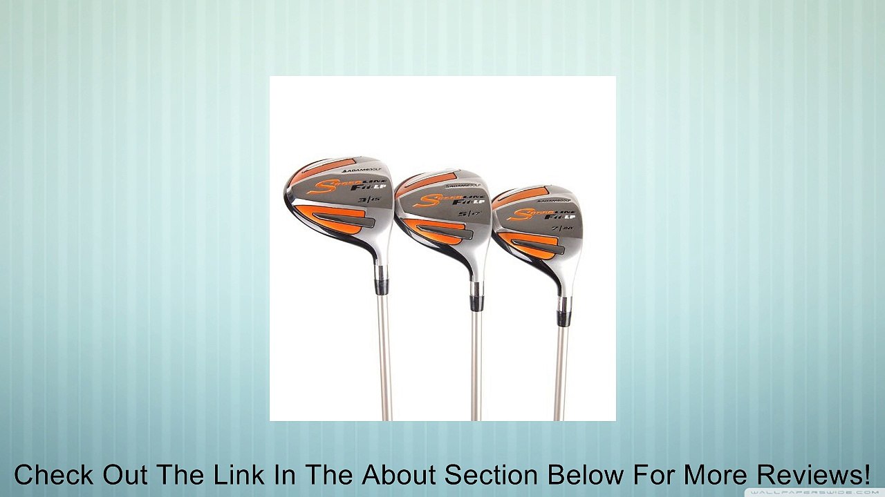 New Adams Speedline F11 LP (Orange) Ladies Woods 3w, 5w, 7w Review