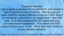 Grifiti Chiton 7 CD, DVD, Optical External Drive, Trackpad Neoprene Sleeve 7 X 7 Inches with Extra Pocket for Apple Superdrive, Samsung Se-218, Lg Slim, Rosewill, Fotga, and Other Devices Review