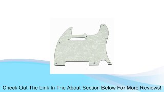 IKN Pearl White Pickguard for Tele Style Guitar Review