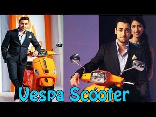 Imran Khan Launches Vespa Scooter