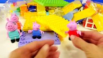 Peppa Pig 107 Mega Blocks Construction House Peppa's Building Bloks Toy by DCTC