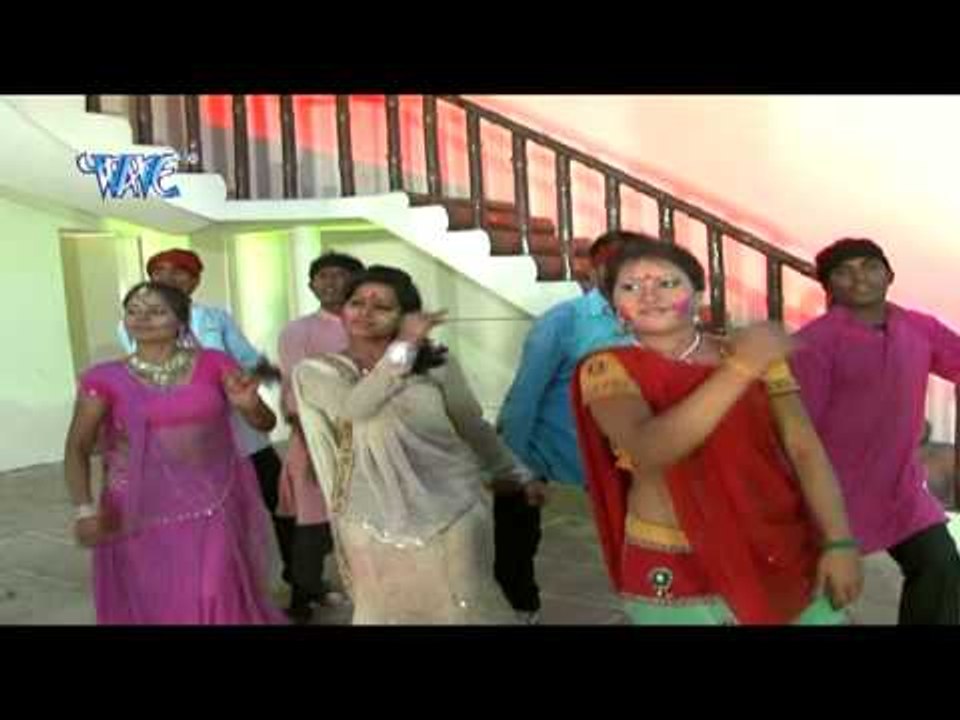 Dalale Ba Mobil गीरीस मिलाके - Color Full Holi - Arvind Akela "Kallu JI" - Bhojpuri Hot Song 2015 HD