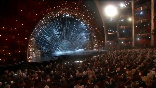 Chloe Grace Moretz and Ansel Elgort presenting at the Oscars!