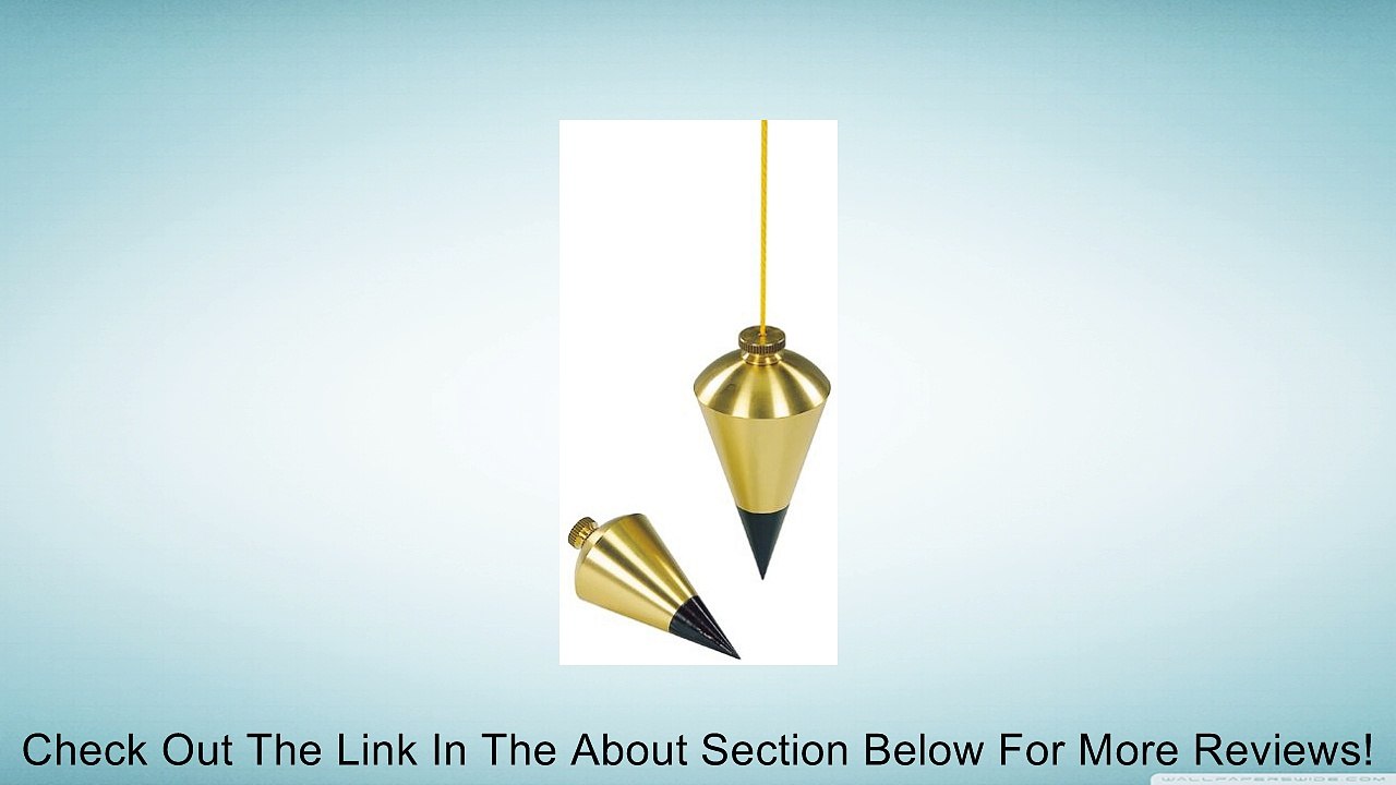 Stanley 47-973 8-Ounce Brass Plumb Bob Review