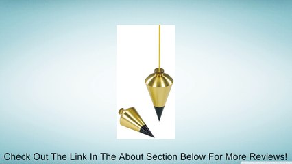 Stanley 47-973 8-Ounce Brass Plumb Bob Review