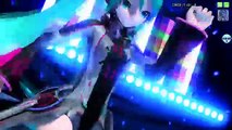 60fps Full風 saturation   Hatsune Miku 初音ミク Project DIVA Arcade English lyrics Romaji subtitles