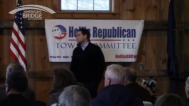 Senator Marco Rubio - Hollis Town Hall Meeting - 02-23-2015