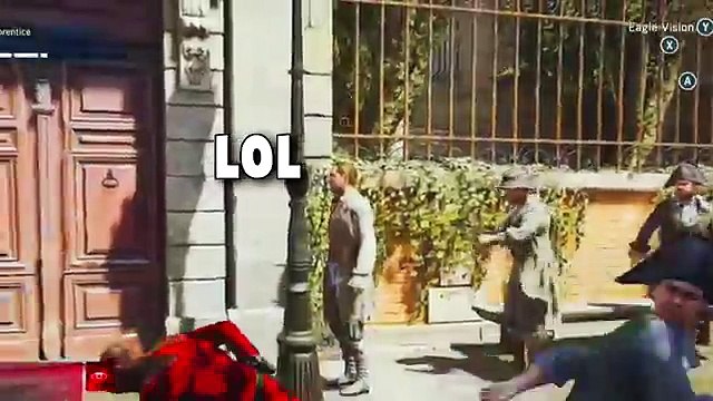 Assassins Creed Unity - BUGS AND FUN #1 ( XBOX FUNNY MOMENTS/GLITCHES)