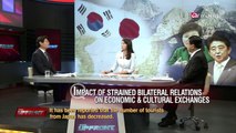Impact of strained bilateral relations on economic and cultural exchanges 불편한 두 나라의 관계로 인한 경제 문화 교류의 영향