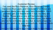 Rico Reserve Bb Clarinet Reeds, Strength 4.0, 10-pack Review