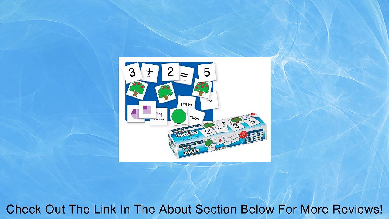 Smethport Pocket Chart Card Set Early Math Skills Review