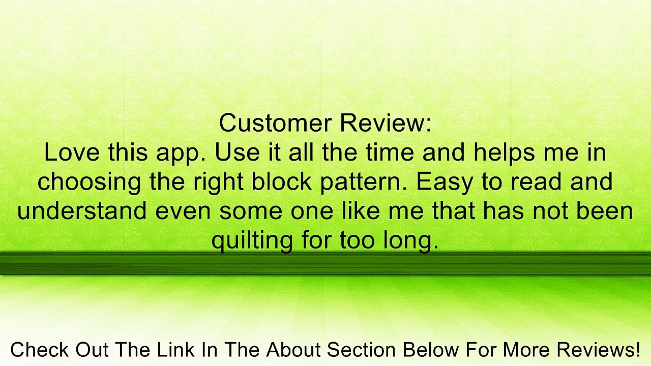 Quick & Easy Quilt Block Tool for Android Review