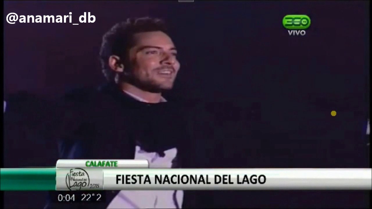 David Bisbal en Calafate (El Ruido) (21-2-15)