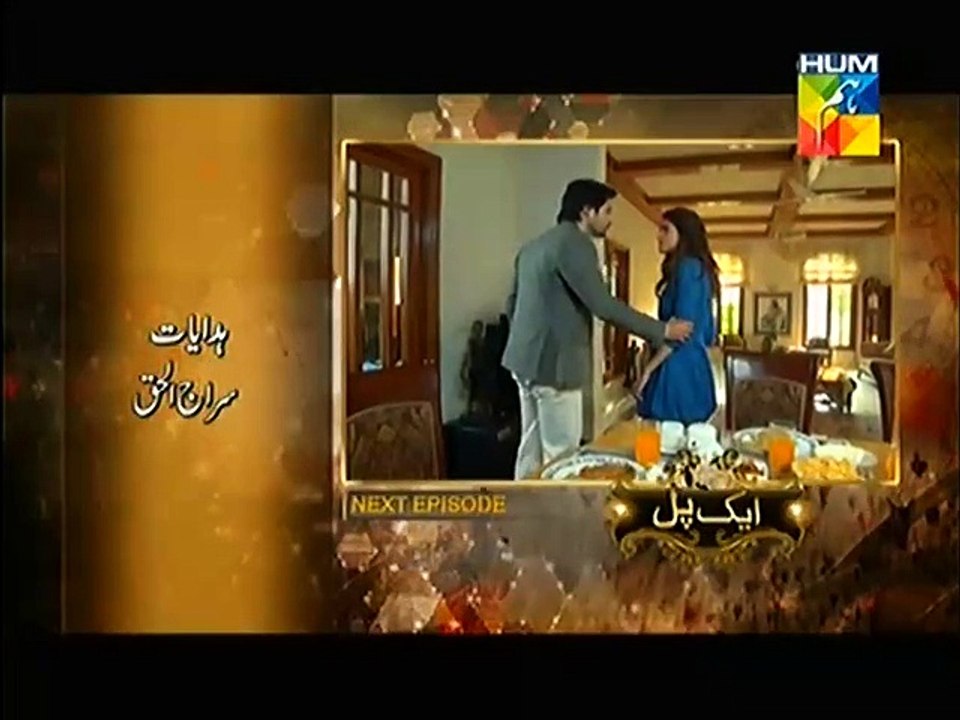 Aik Pal Episode 15 Promo on Hum Tv