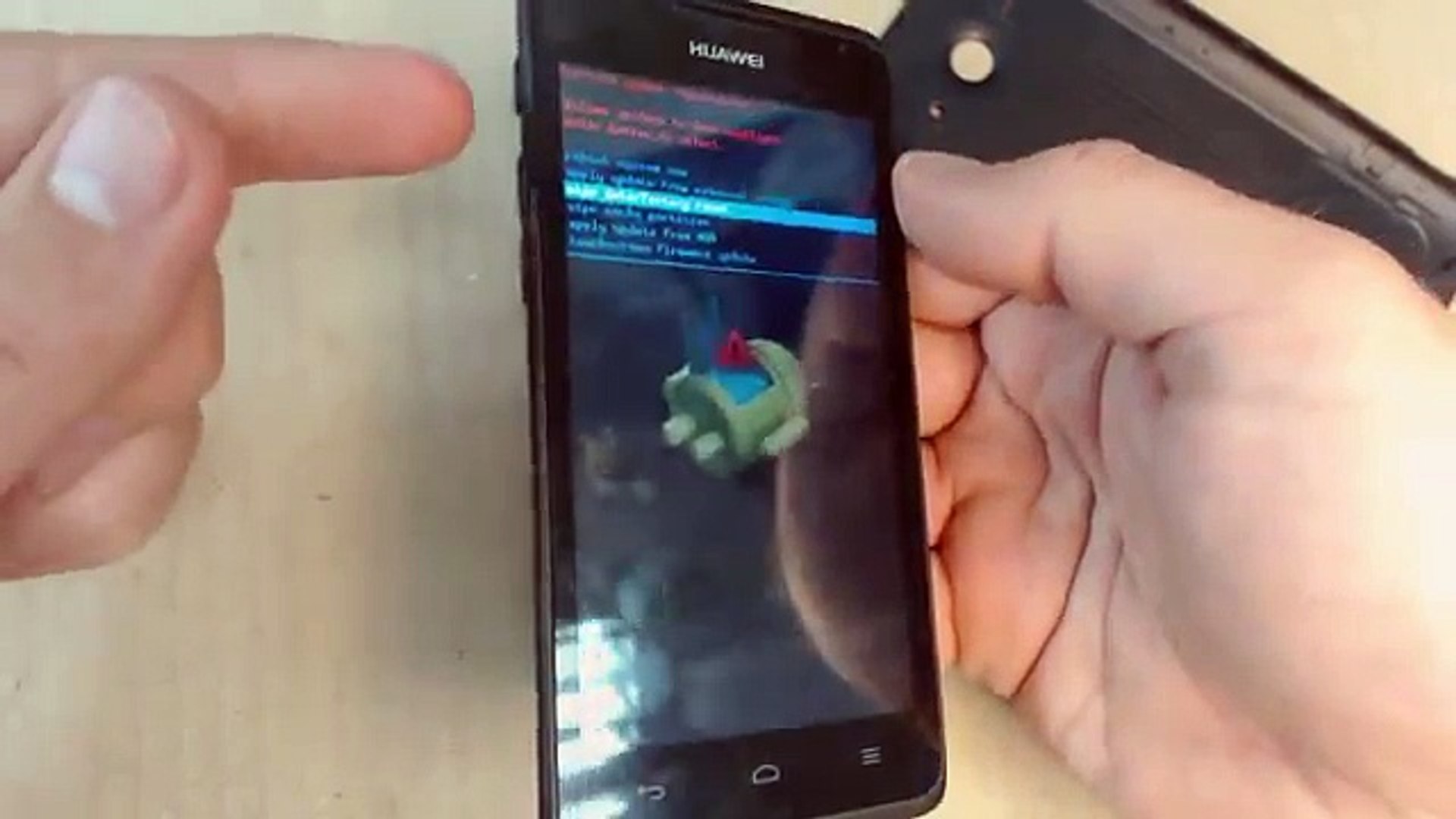 How to unlock pattern lock of Huawei Ascend Y530 - video Dailymotion