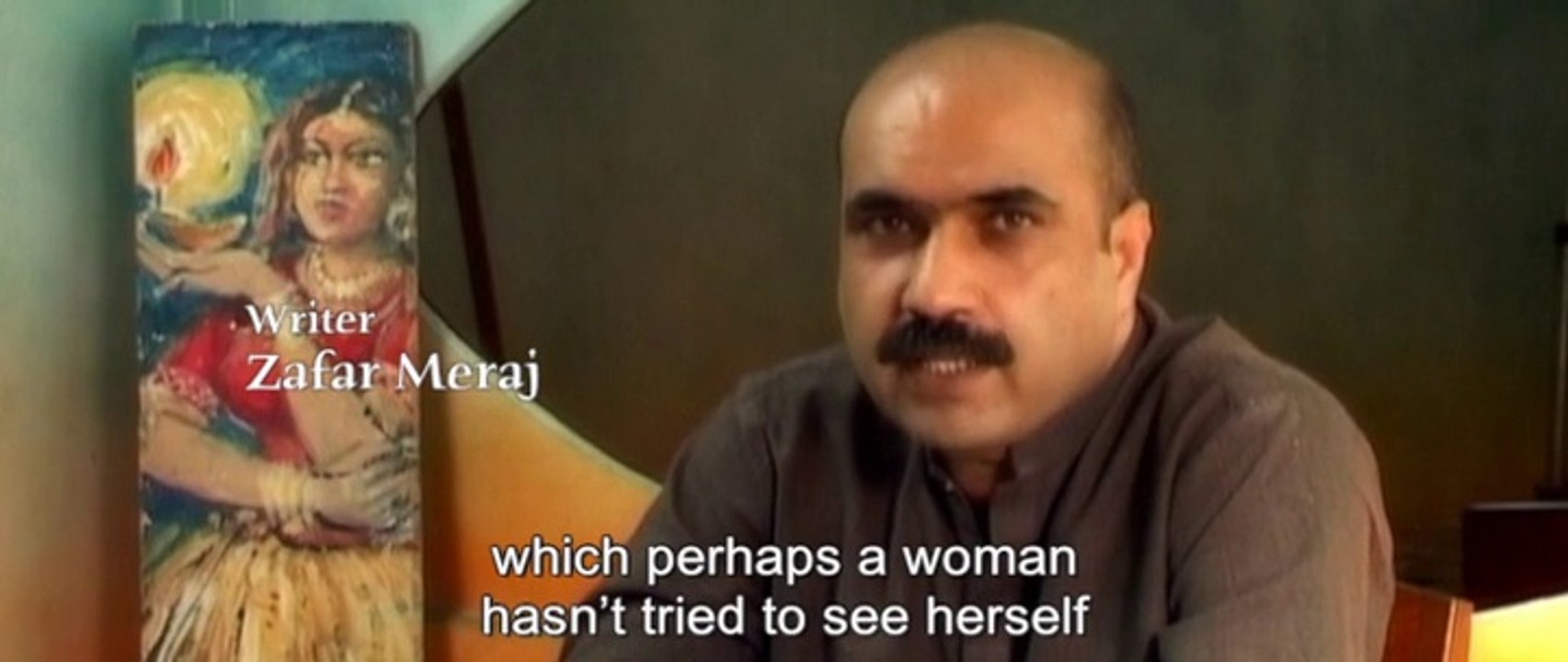 Writer Zafar Meraj speaking about Film Series 'Women and Hurdles' Aka Aurat aur Char Dewari