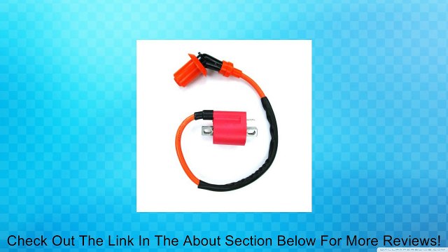 New HP High Performance Ignition Coil 1985-1987 Honda ATC200X ATC250ES Big Red Review