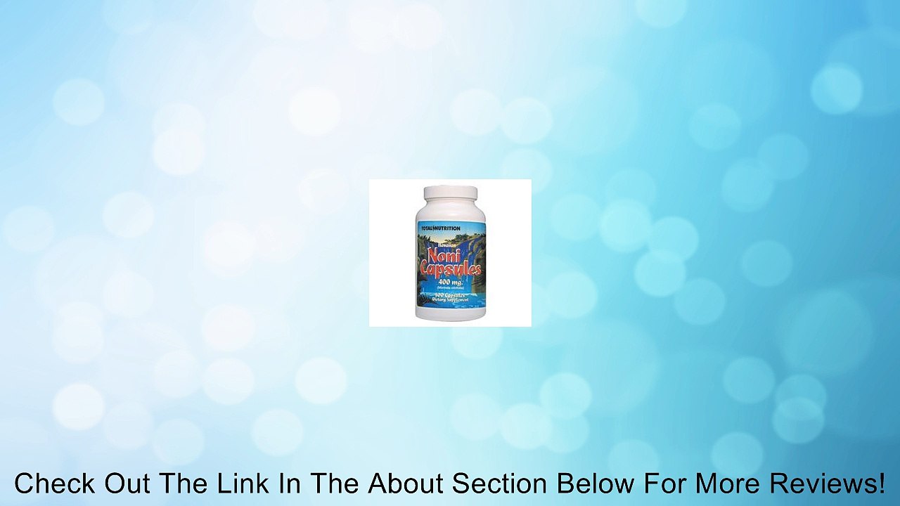 Noni 400 Mg. Capsules - 100 Capsules Review