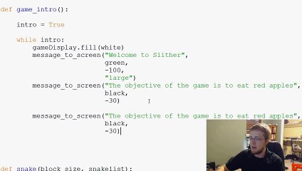 ---Pygame (Python Game Development) Tutorial - 33 - Start Screen
