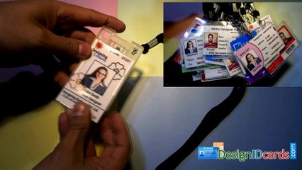 Steps of designing list of ID cards in few steps