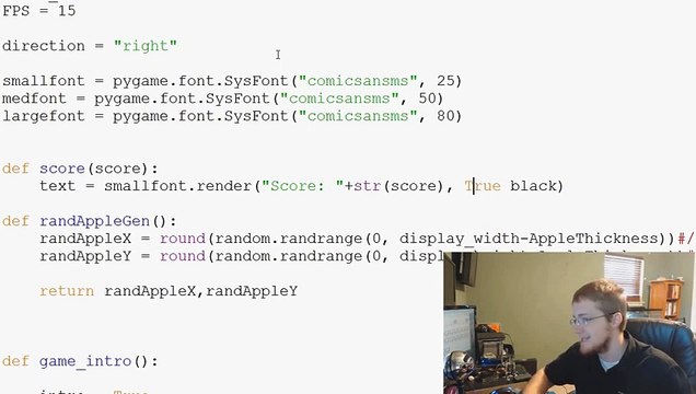 -Pygame (Python Game Development) Tutorial - 38 - Adding the Score