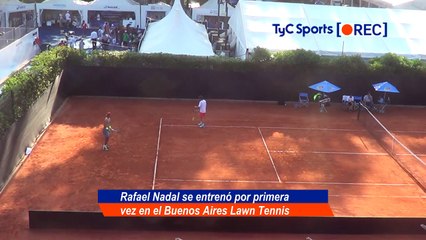 Rafa Nadal practice Feb 23